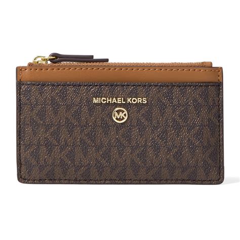 michael kors jet set small leather card case|Jet Set Charm Small Saffiano Leather Card Case .